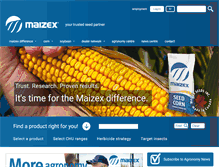 Tablet Screenshot of maizex.com